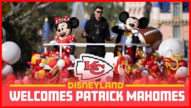 【MVP Patrick Mahomes’ Day at Disneyland After Super Bowl Win】