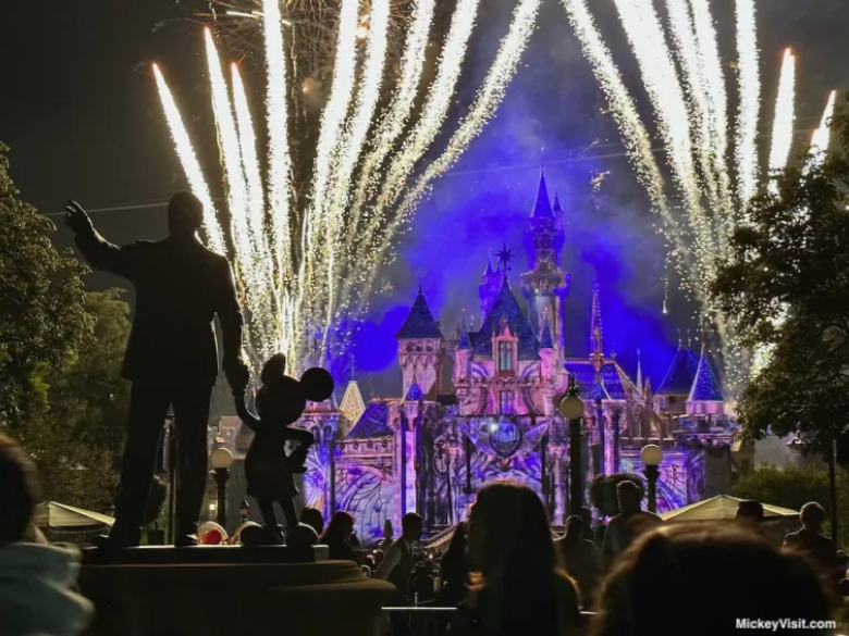 NEW Together Forever Fireworks 2024 at Disneyland Park!