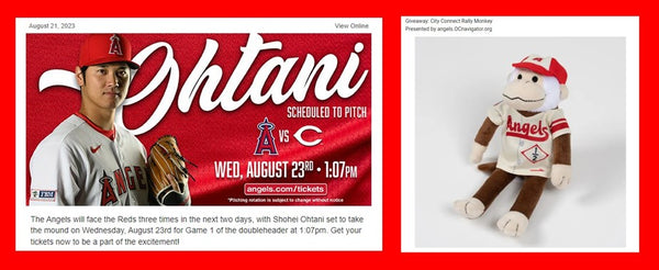 ⚾Shohei Ohtani Set to Face Reds on August 23rd⚾