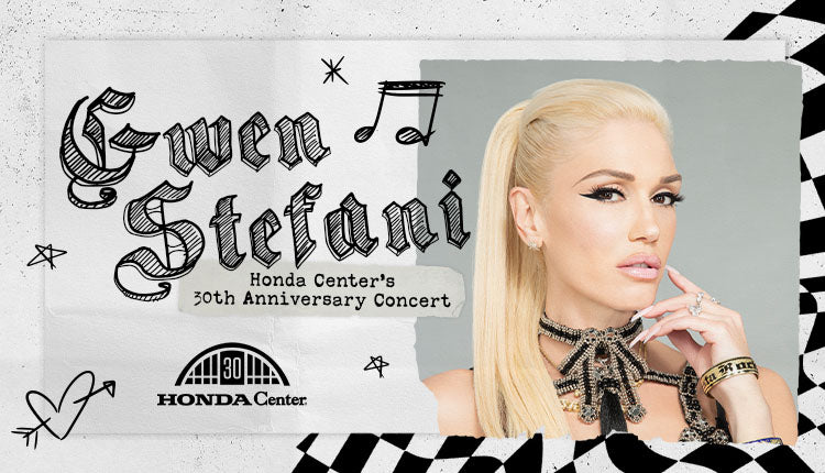 ♪No Doubt’s Gwen Stefani will headline Honda Center’s 30th anniversary show♪