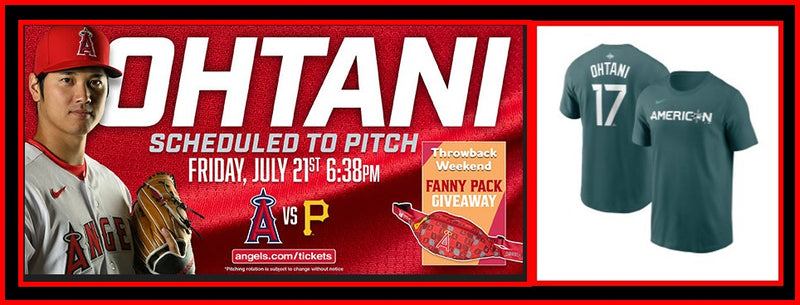【Ohtani Scheduled to Pitch Friday, July 21st】