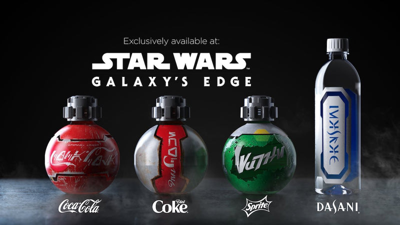 【Coca-Cola bottles at Disney are a 'Star Wars' fan's dream】