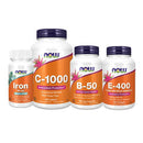 メガビタミンATP 4点セット ( 鉄 ビタミンB50コンプレックス ビタミンC ビタミンE )