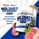 ノーリミット NOLIMIT プレワークアウト スーパーパンプ（ホワイトピーチ風味）／381g