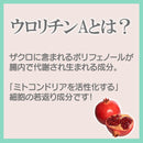 リポゾーマル ウロリチンA エターナル（レスベラトロール、CoQ10配合）／ 60ベジカプセル