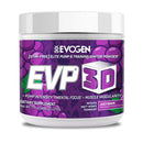 EVP 3D ノンスティム プレワークアウト ジューシーグレープ 486g Juicy Grape EVOGEN エボジェン