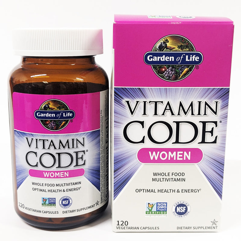 【賞味期限：2024年01月】【女性に必要な栄養を１つに】ビタミンコード・ウーマンズフォーミュラ／120ベジカプセル