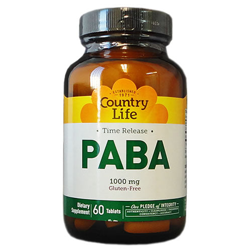 PABA 1000mg（タイムリリース）／60タブレット