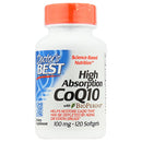 高吸収性コエンザイム CoQ10 100mg ＋ バイオペリン／120ソフトカプセル