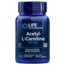 アセチルL-カルニチン 500mg／100ベジカプセル